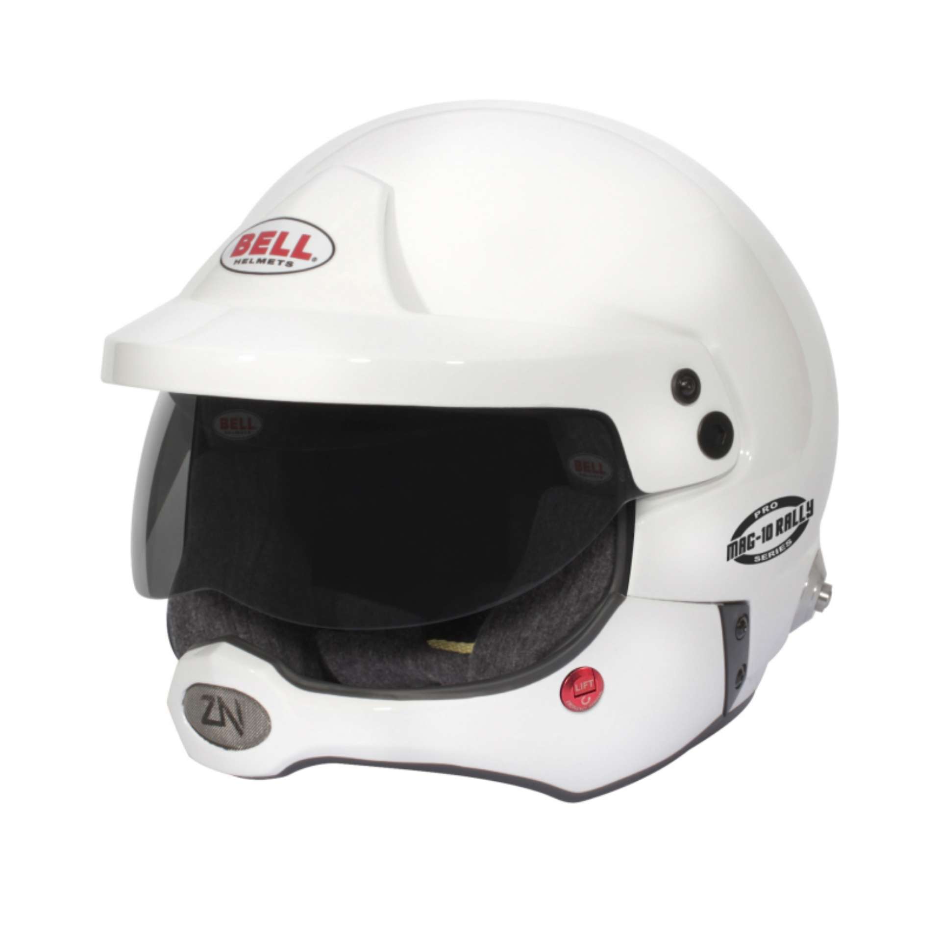 Picture of Bell Mag-10 Rally Pro HANS 54 6 3-4 FIA8859-SA2020 - Size 54 White