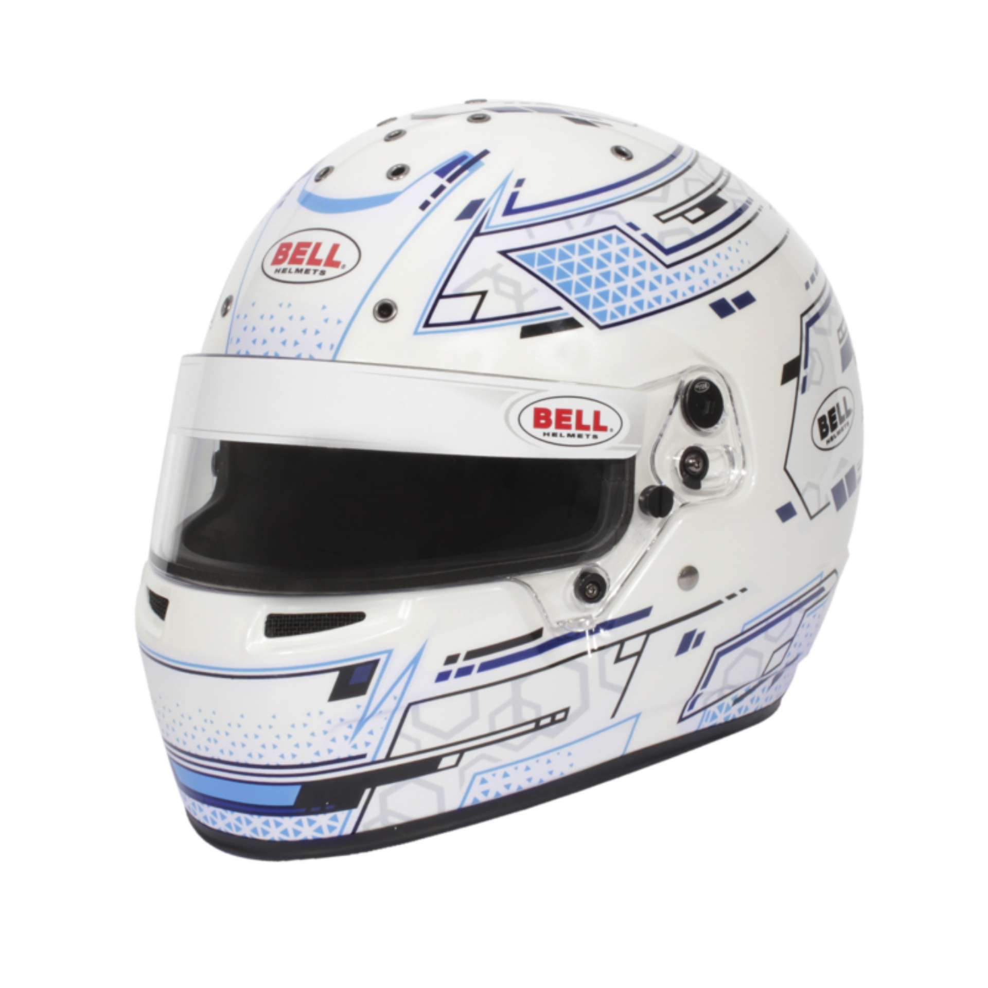 Picture of Bell RS7-K K2020 V15 BRUSA HELMET - Size 57 White-Blue