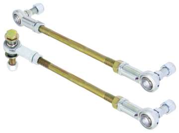 Picture of RockJock JL-JT Front Adjustable Sway Bar End Link Kit 8 1-2in Long Rods w- Heims