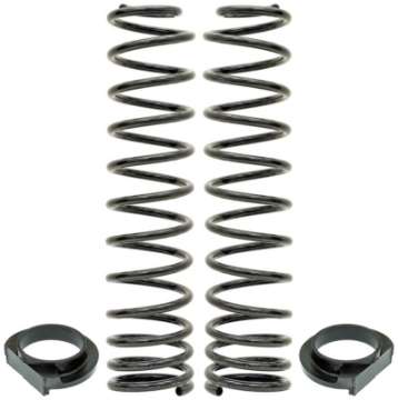 Picture of RockJock JL Front Coil Springs 4in Lift w- Urethane Isolators Pair