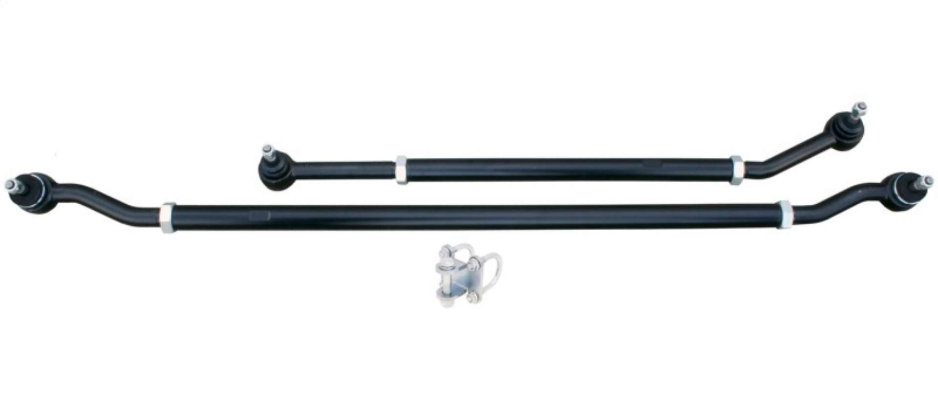 Picture of RockJock JK Currectlync RH Drive Bolt-On 1 5-8in Heavy Duty Steering Stabilizer Shock Mounting Kit