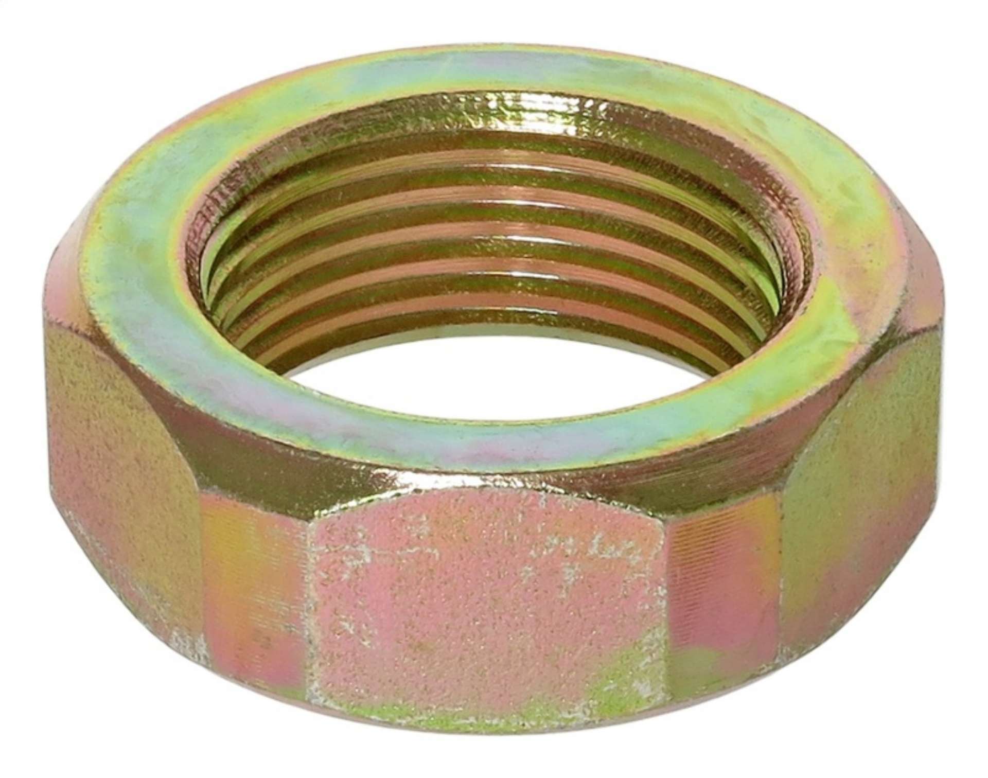 Picture of RockJock Jam Nut 1 in-14 RH Thread Smaller Hex for Tighter Spots 1 3-8in Wrench Size