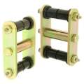 Picture of RockJock 76-86 CJ HD Leaf Spring Shackles Rear w- Urethane Bushings HD Greasable Bolts Pair