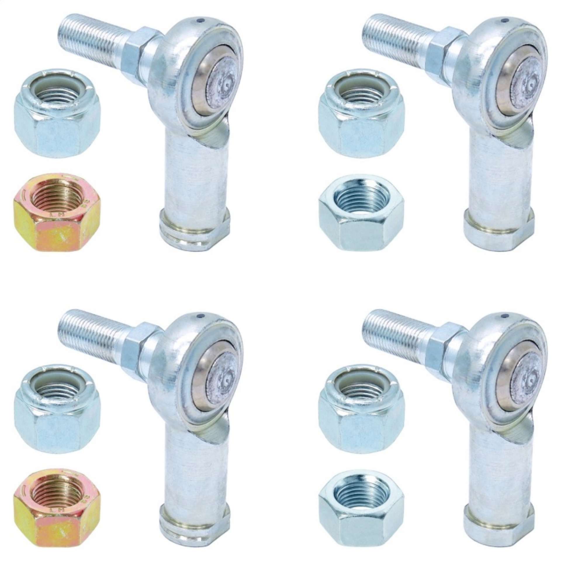 Picture of RockJock Adjustable Sway Bar End Link Rod End Pack for Steel Arms Heim Style