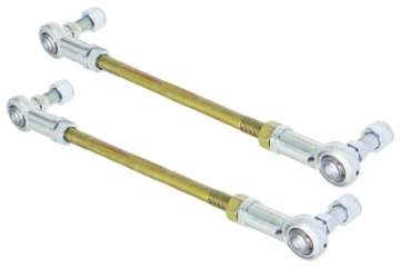 Picture of RockJock Adjustable Sway Bar End Link Kit 8 1-2in Long Rods w- Heims and Jam Nuts pair