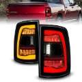 Picture of ANZO 09-18 Dodge Ram 1500 Sequential LED Taillights Smoke Black w-Switchback Amber Signal