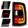 Picture of ANZO 09-18 Dodge Ram 1500 Sequential LED Taillights Smoke Black w-Switchback Amber Signal