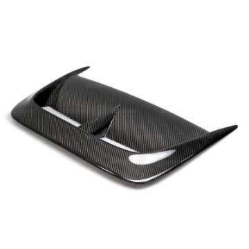 Picture of Seibon 04-05 Subaru WRX-STi CW Carbon Fiber Hood Scoop - Only Fits OEM Hoods Not Seibon Hoods