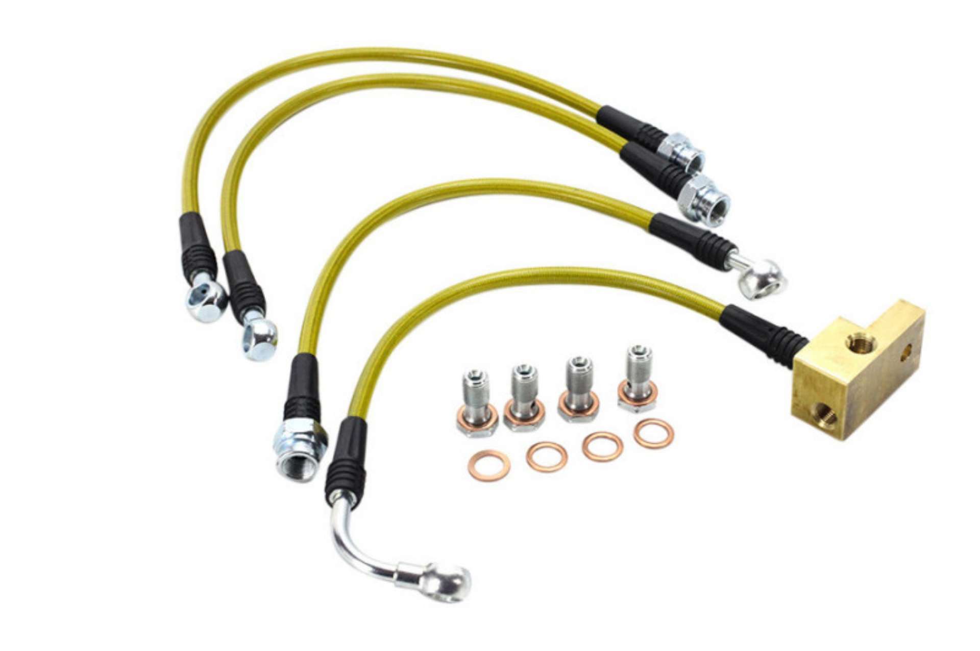 Picture of ISR Performance Brake Line Kit - 89-05 Mazda Miata Standard Suspension 4 Line Kit