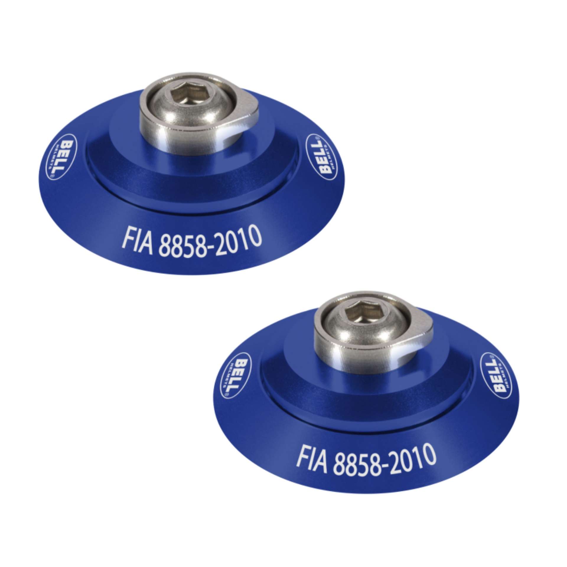 Picture of Bell HANS Clip Set - Blue FIA8858-2010