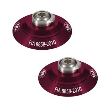 Picture of Bell HANS Clip Set - Red FIA8858-2010