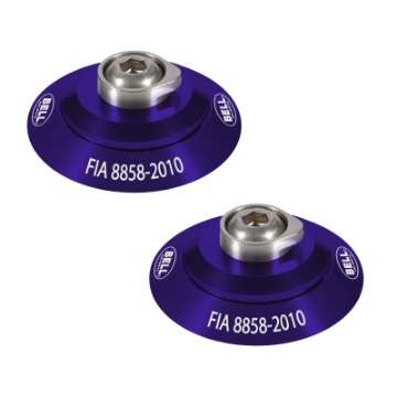 Picture of Bell HANS Clip Set - Purple FIA8858-2010