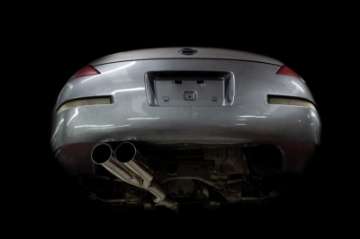 Picture of ISR Performance EP Straight Pipes Dual Tip Exhaust 4in - Nissan 350Z