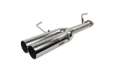 Picture of ISR Performance EP Straight Pipes Dual Tip Exhaust 4in 95-98 S14 - Nissan 240sx