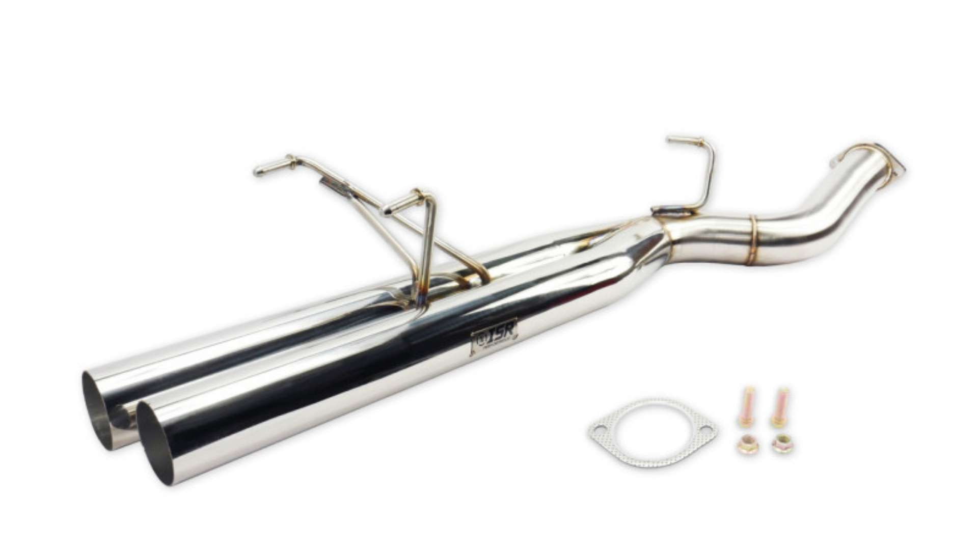 Picture of ISR Performance Series II - EP Dual Rear Section Only - 89-94 Nissan 240sx S13