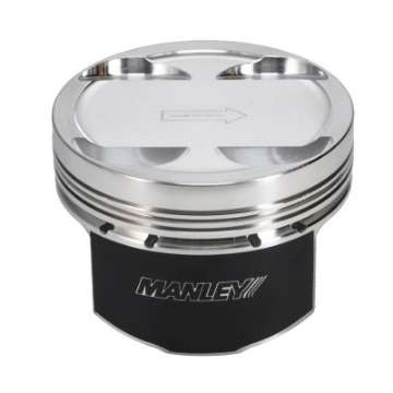 Picture of Manley 90-94 Eclipse 6 Bolt 4G63T 85-5mm +-5mm Over Bore 8-5:1 Dish Piston Set w- Rings