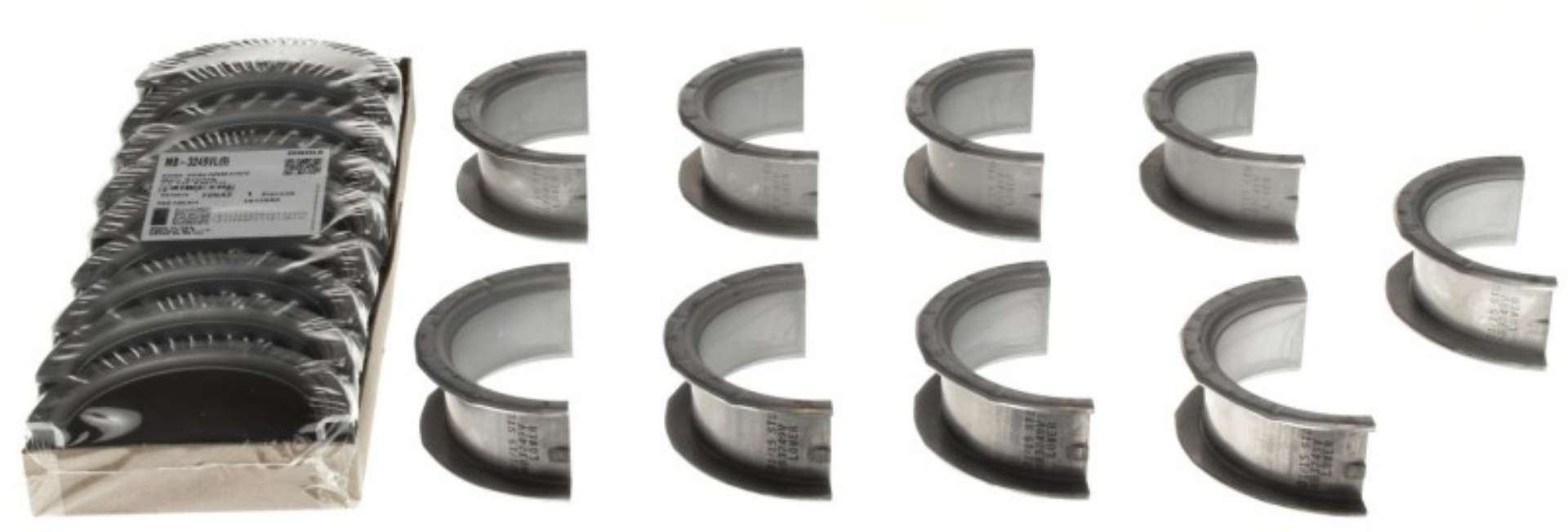 Picture of Clevite Tri Armor Top Fuel Coated Bearing HM-14 Upper Shells Only Individual Main Bearing