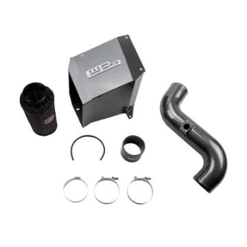 Picture of Wehrli 06-07 Duramax LBZ 4in- Intake Kit w- Air Box - Gun Metal