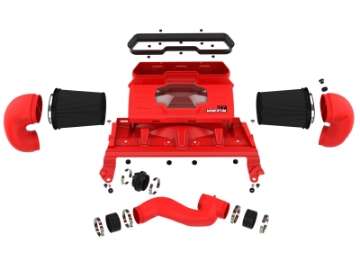 Picture of aFe 21-23 Dodge RAM 1500 TRX V8-6-2L Momentum GT Intake- Red