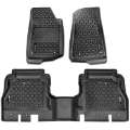 Picture of Rugged Ridge Floor Liner Kit Black F-R 20-21 Jeep Gladiator JT