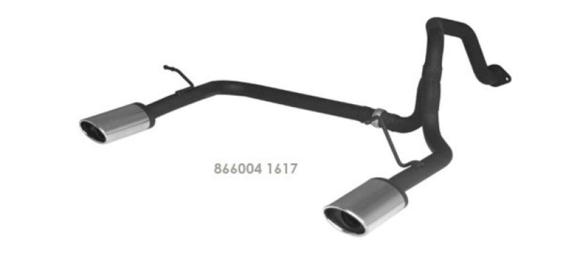 Picture of Remus 2004 Ssang Yong Kyron 4X4 M200 2-0L Xdi Axle Back Exhaust