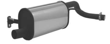 Picture of Remus 2005 Volkswagen Fox 3 Door 1-4L TDI Axle Back Exhaust Tail Pipes Req