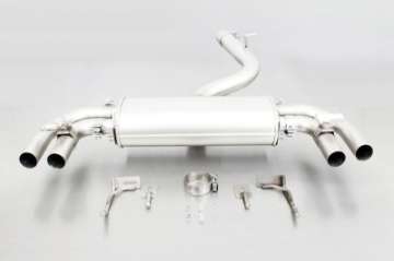 Picture of Remus 2013 Audi S3 Quattro 3 Door Axle Back Exhaust Tail Pipes Req