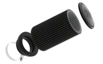 Picture of K&N Universal Air Filter 4in- Flange - 6in- Base - 5-25in- Top OD - 9-25in- Height