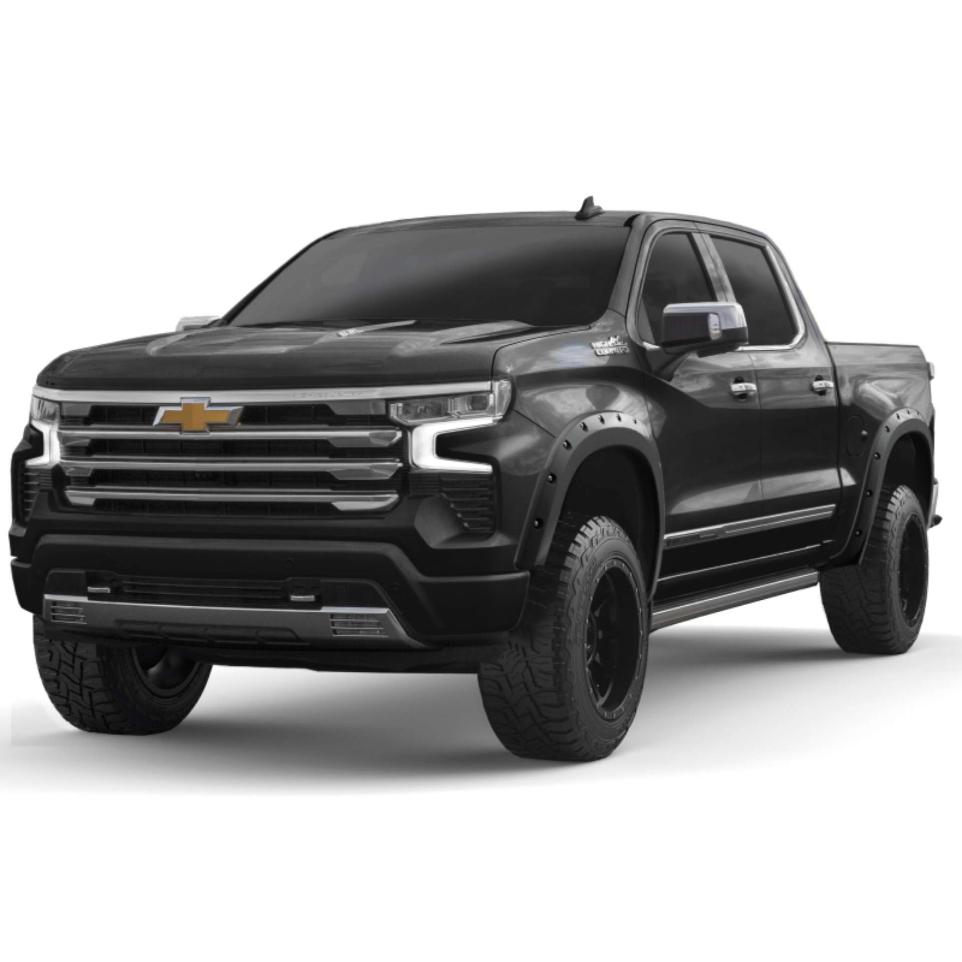 Picture of EGR 2023+ Chevrolet Silverado 1500 Bolt-On Look Fender Flares - Black Set of4