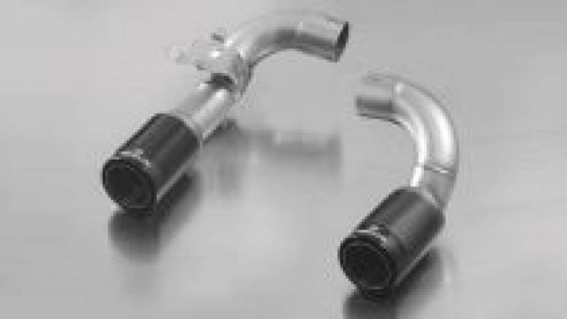 Picture of Remus 2012 BMW 3 Series F30-F31 84mm Dual Black Chrome Straight w-Carbon Insert Tail Pipe Set