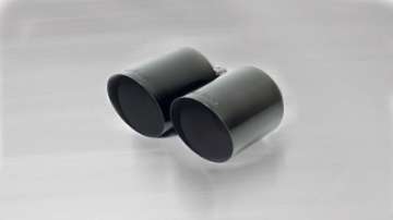 Picture of Remus 2012 Ford Focus ST 2-0L Ecoboost 115mm Angled Stamped Black Chrome Tail Pipe Set