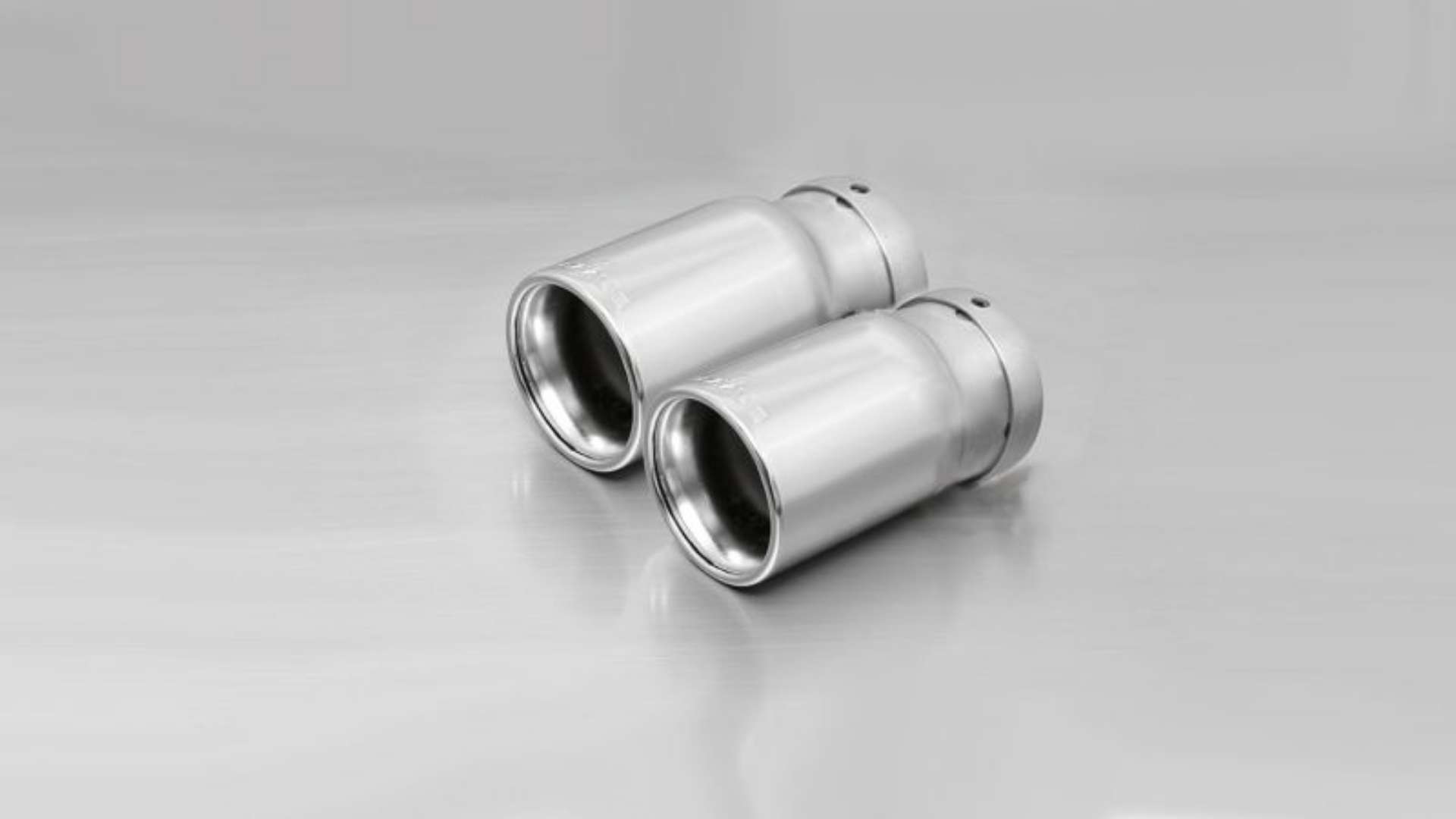 Picture of Remus 2014 BMW 3 Series F30-F31 76mm Rolled Edge Chromed Tail Pipe Set