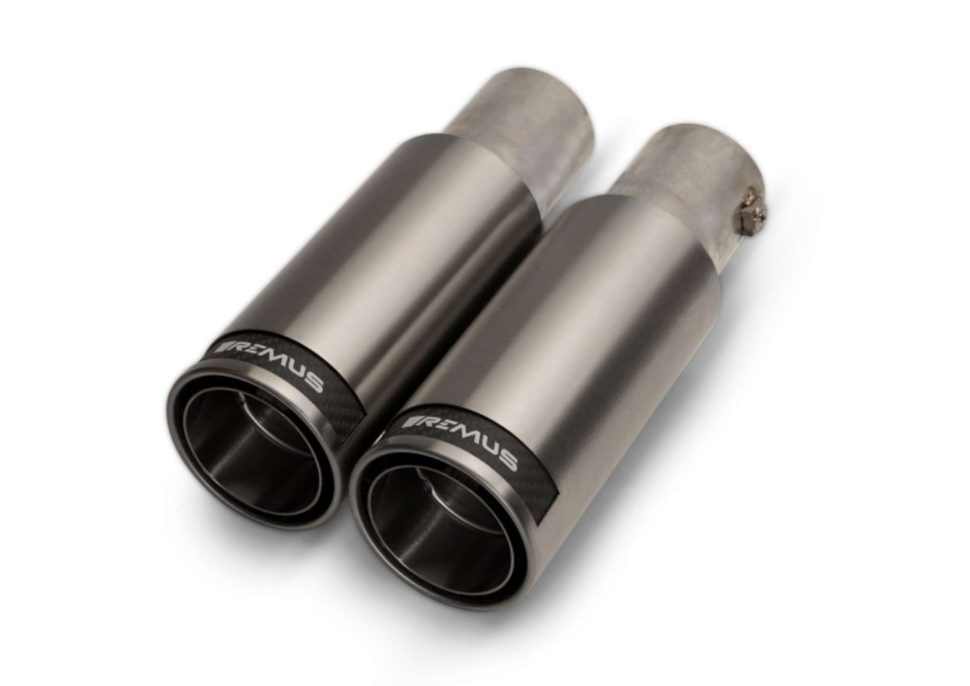 Picture of Remus 84mm Straight w-Carbon Insert Tail Pipe Set Pair