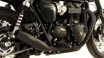 Picture of Remus 2018 Triumph Bonneville T 120 Bonneville Euro 4 Tapered Black Slip On - Left Side