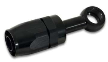 Picture of Vibrant -8AN Banjo Hose End Fitting for use with M10 or 3-8in Banjo Bolt - Aluminum Black