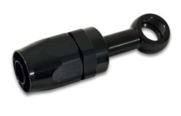 Picture of Vibrant -10AN Banjo Hose End Fitting for use with M12 or 7-16in Banjo Bolt - Aluminum Black