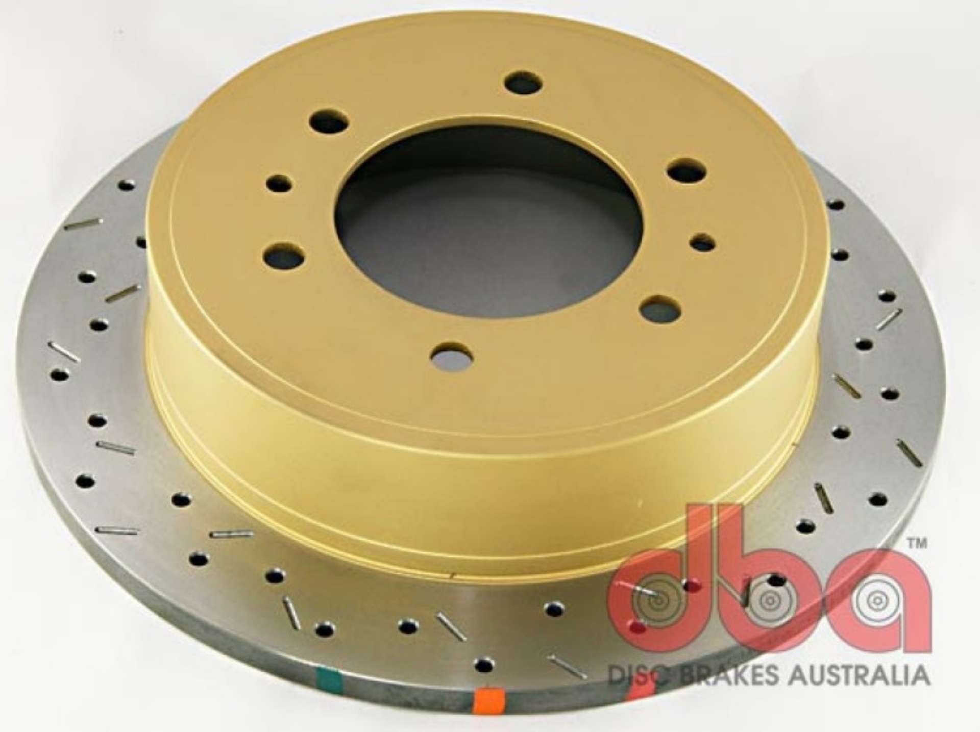 Picture of DBA 06-10 Hummer H3 Rear 4000 Series Drilled & Slotted Rotor