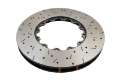 Picture of DBA 06-12 Mitsubishi Eclipse V6 Drilled & Slotted 5000 Series Rear Ring