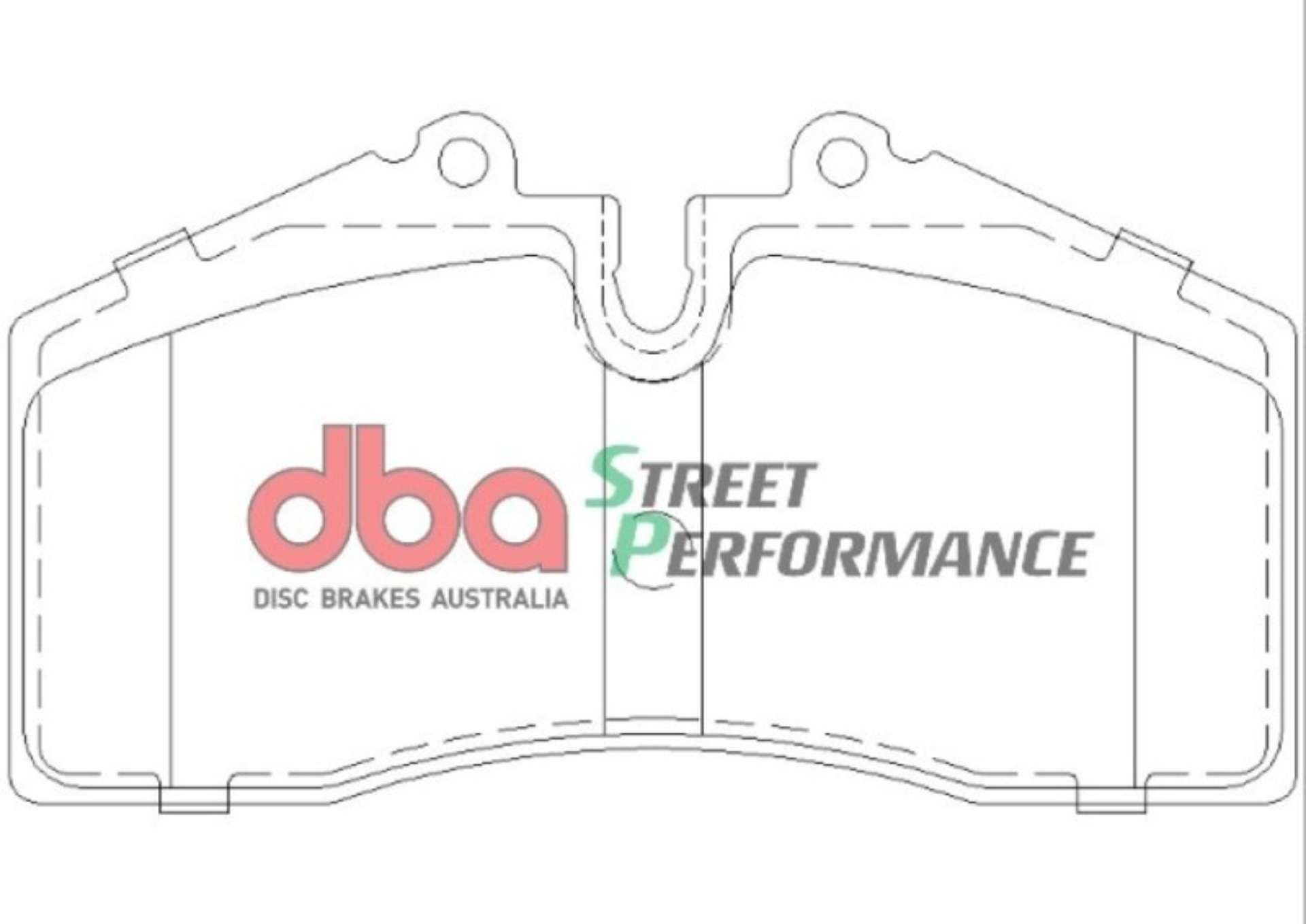 Picture of DBA 86-91 Porsche 928 SP Performance Front Brake Pads