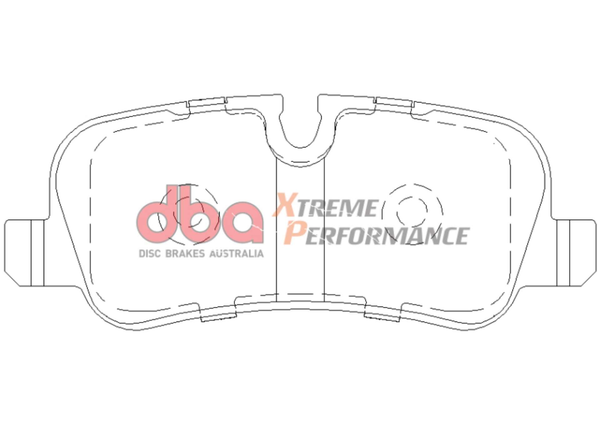 Picture of DBA 05-09 Land Rover LR3 XP Performance Rear Brake Pads