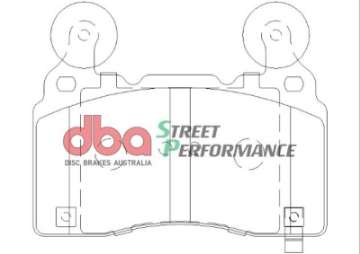 Picture of DBA 16-21 Tesla S SP Performance Front Brake Pads