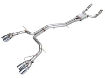 Picture of AWE Tuning 19-23 Audi C8 S6-S7 2-9T V6 AWD Track Edition Exhaust - Chrome Silver Tips