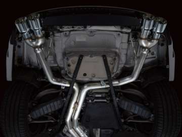 Picture of AWE Tuning 19-23 Audi C8 S6-S7 2-9T V6 AWD Track Edition Exhaust - Chrome Silver Tips