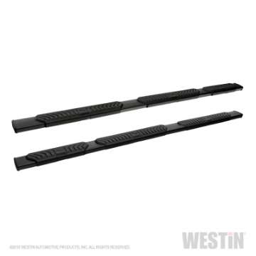 Picture of Westin 19-21 Dodge-Ram 1500 Crew Cab 5-5ft Bed Wheel to Wheel Nerf Step Bars - Black