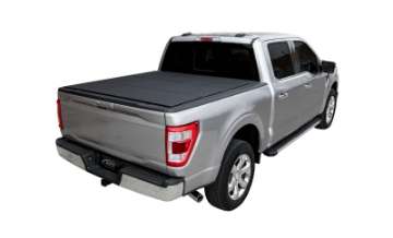 Picture of Access 09-18 Ram 1500 - 19+ Ram Classic w-o Rambox 5ft 7in LOMAX Trifold Bed Cover - Black Diamond