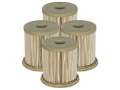 Picture of aFe ProGuard D2 Fuel Filters 4 Pack Dodge Diesel Trucks 97-99 L6-5-9L td