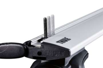 Picture of Thule T-Track Adapter Kit for Cargo Boxes Replaces Standard Power-Click System - Black