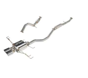 Picture of Remark 2023+ Honda Civic Type-R FL5 Sports Touring Catback Exhaust-Front Pipe - Stainless Steel