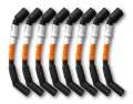 Picture of Kooks 10mm Spark Plug Wires - Orange w-Black Boots 8 pc- Set