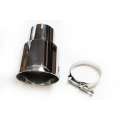 Picture of JBA 3in x 4in x 7-1-4in Double Wall Polished Chrome Tip - Clamp On